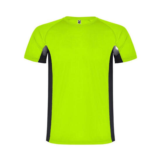 Tshirt SHANGHAI Homme (Vert Fluo / Anthracite)