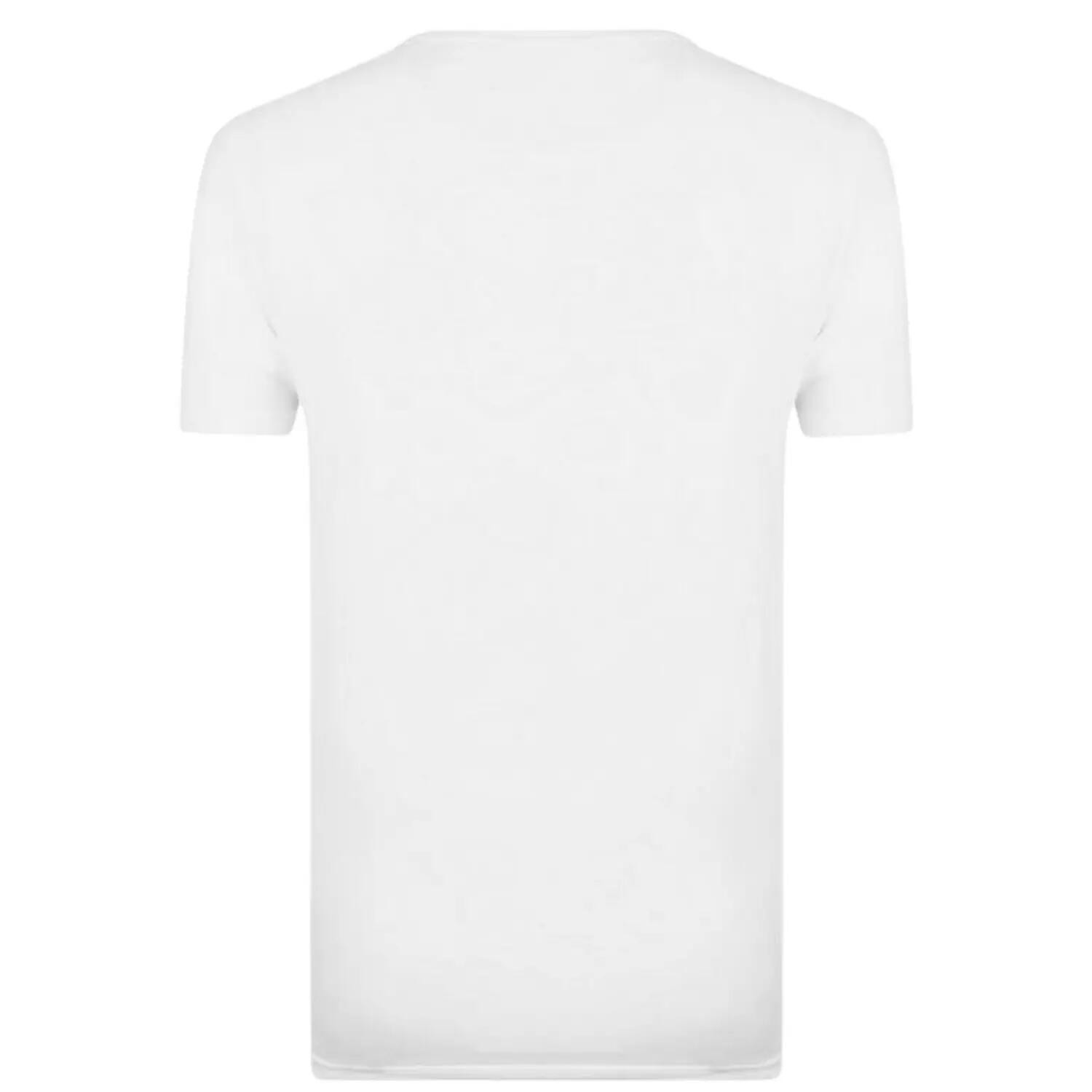 "River" TShirt für , Rundhalsausschnitt Herren Weiß 3/3