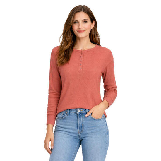 Haut Manches Longues MORVENNA Femme (Argile)