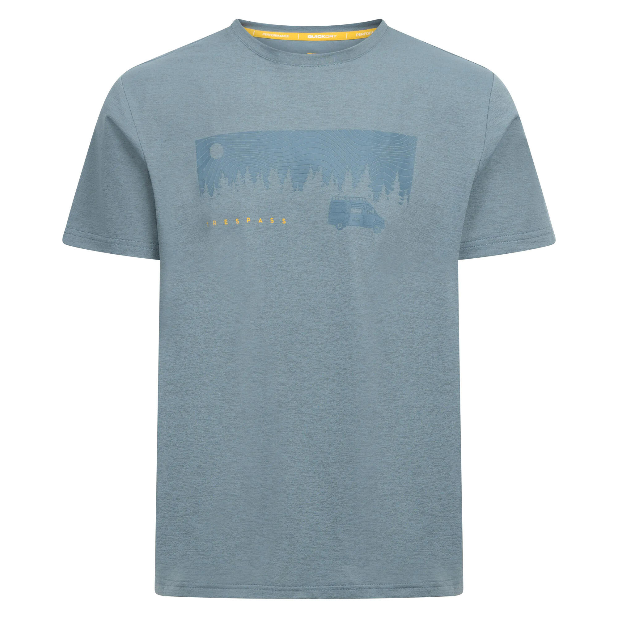 "Jacub" TShirt für , Leger, kurzärmlig Herren Teichblau 2/5