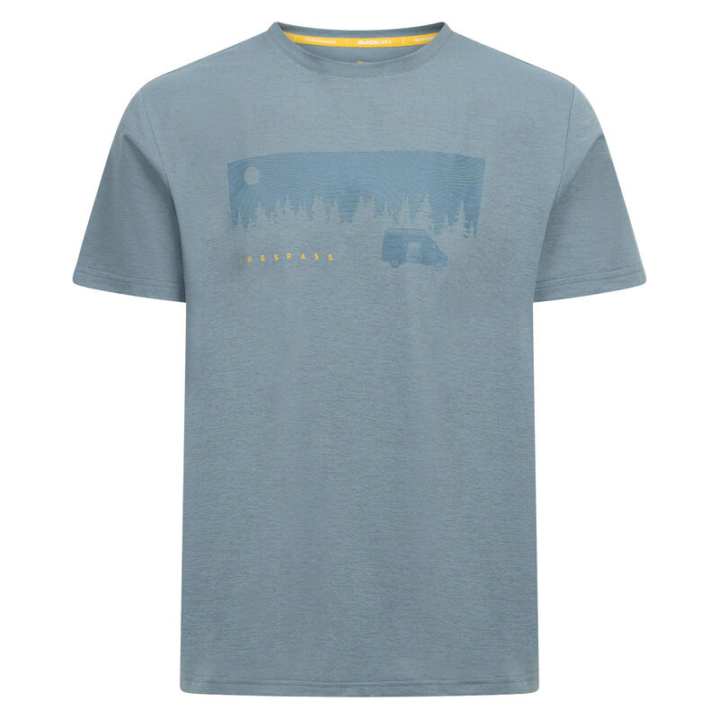 Tricou Drumeții În Natură Trespass Jacub Bărbați