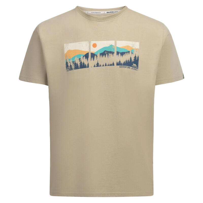 Tricou Drumeții În Natură Trespass Benny Bărbați