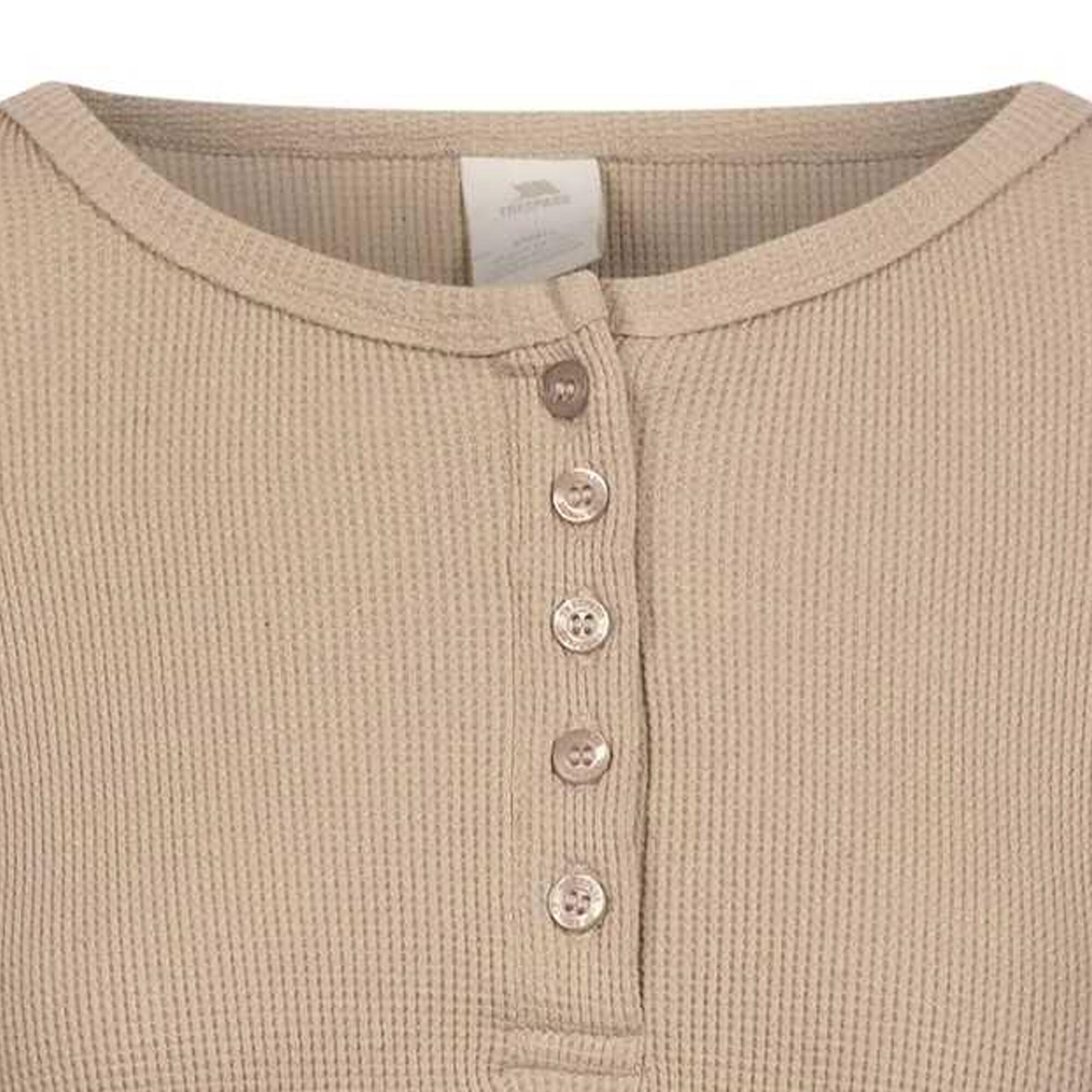 Jersey Morvenna de Manga Larga para Mujer Piedra Blanda 4/5