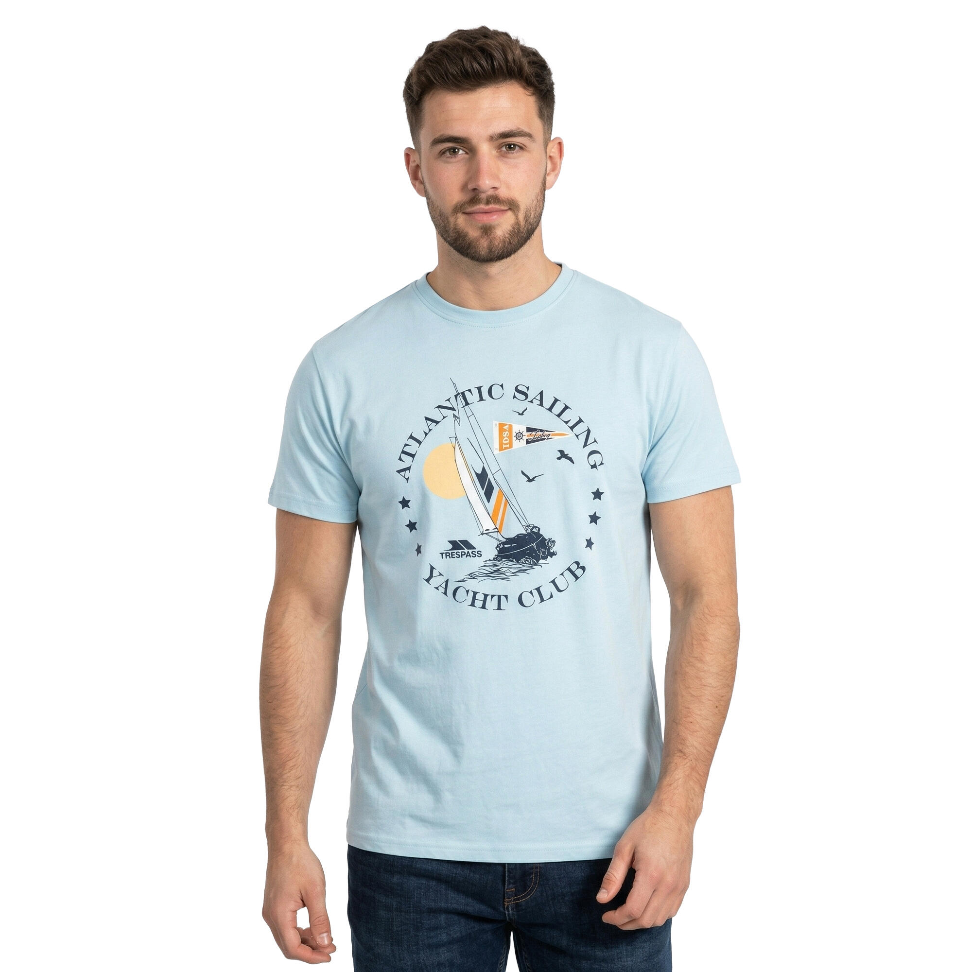 Tricou Drumeții În Natură Trespass Cedarf Imprimeu Bărbați