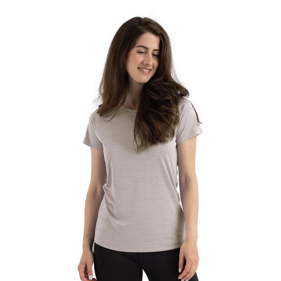 Tshirt Sport VICKLAND Femme (Gris Clair Chiné)