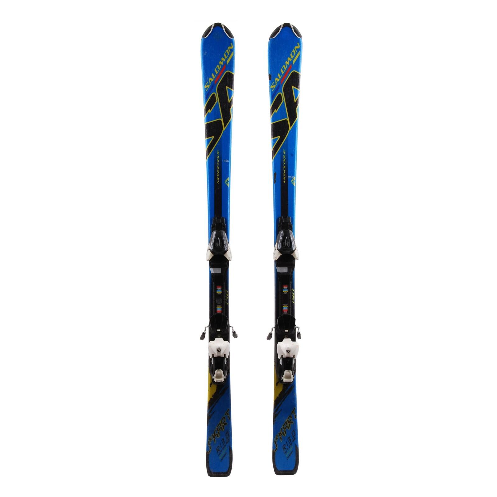 TWEEDEHANDS - Ski Occasion Junior Salomon Jr Kart + Fixations 5/5