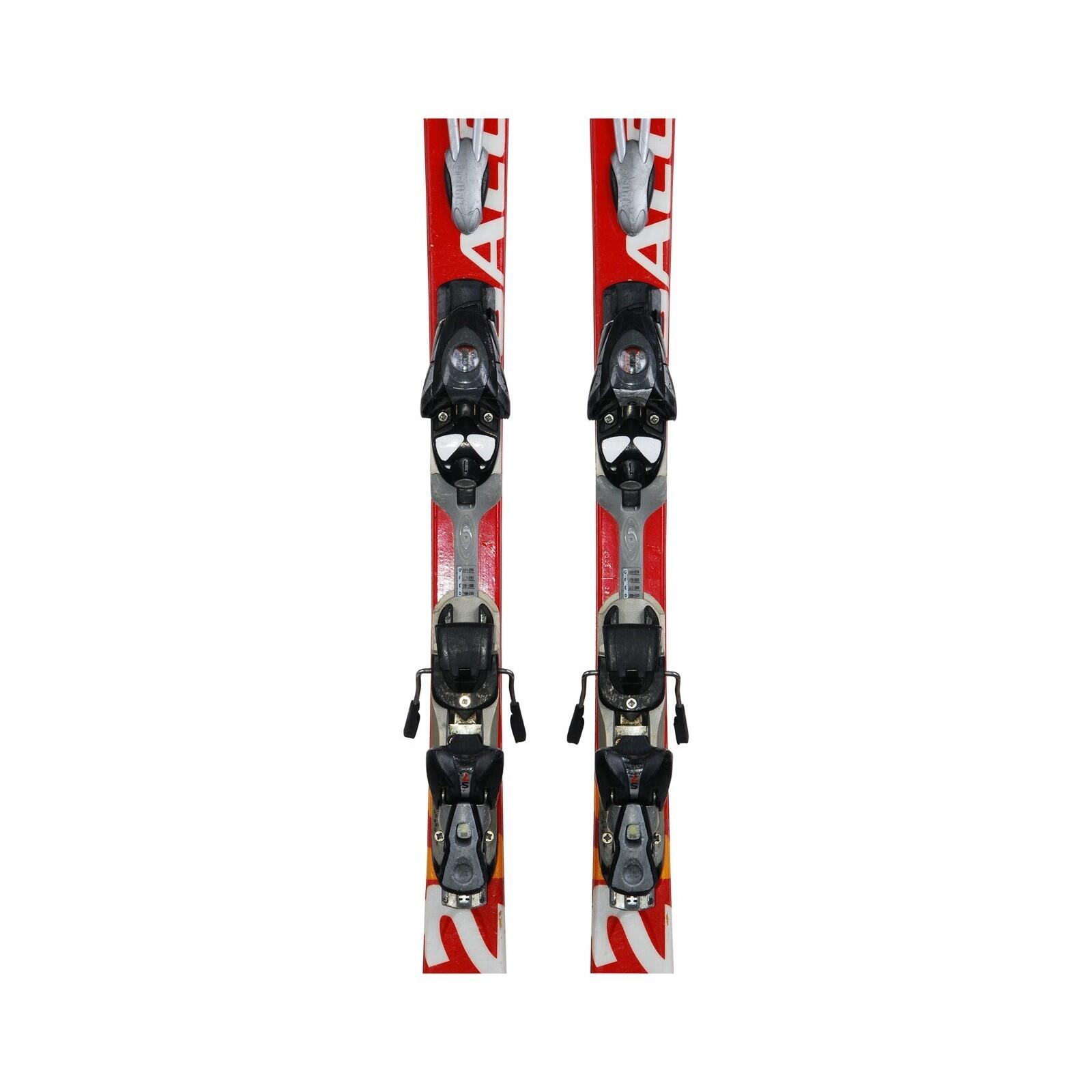 RECONDITIONNE - Ski Junior Salomon Equipe 8t/10t + Fixations 3/4