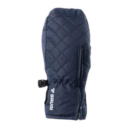 Gants De Ski Motif/style Logo Enfant (Bleu Marine Foncé)