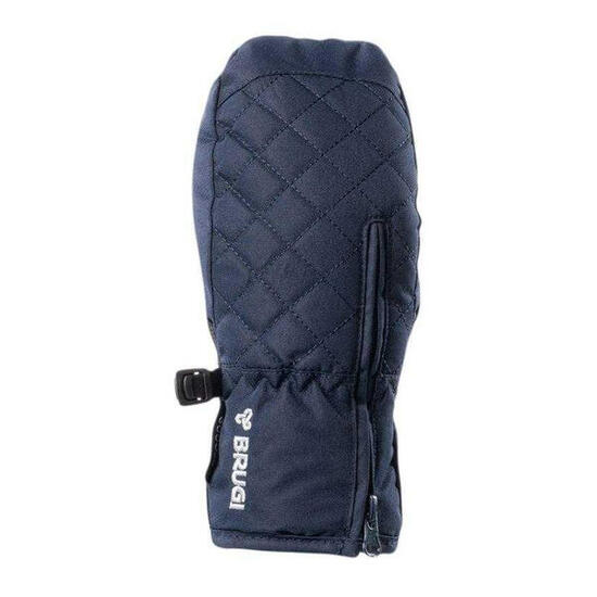 Gants De Ski Motif/style Logo Enfant (Bleu Marine Foncé)