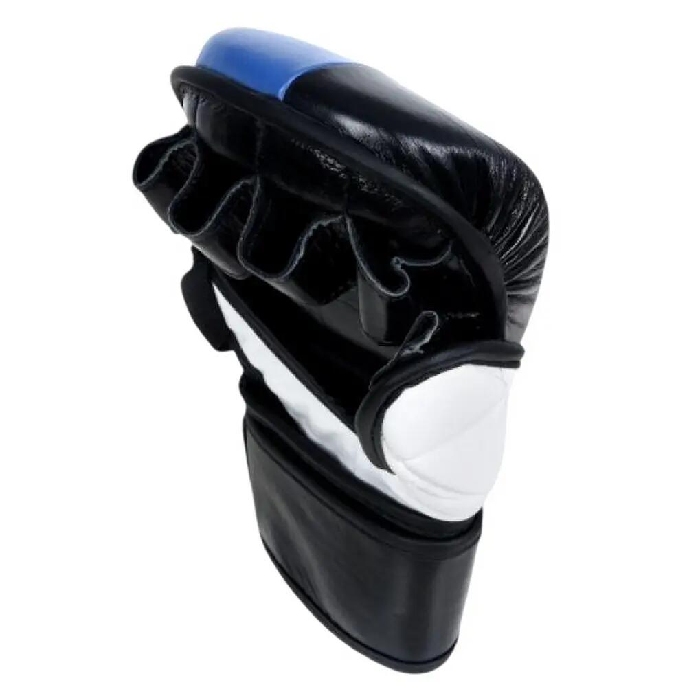 Luva Couro MMA (Azul) 2/3