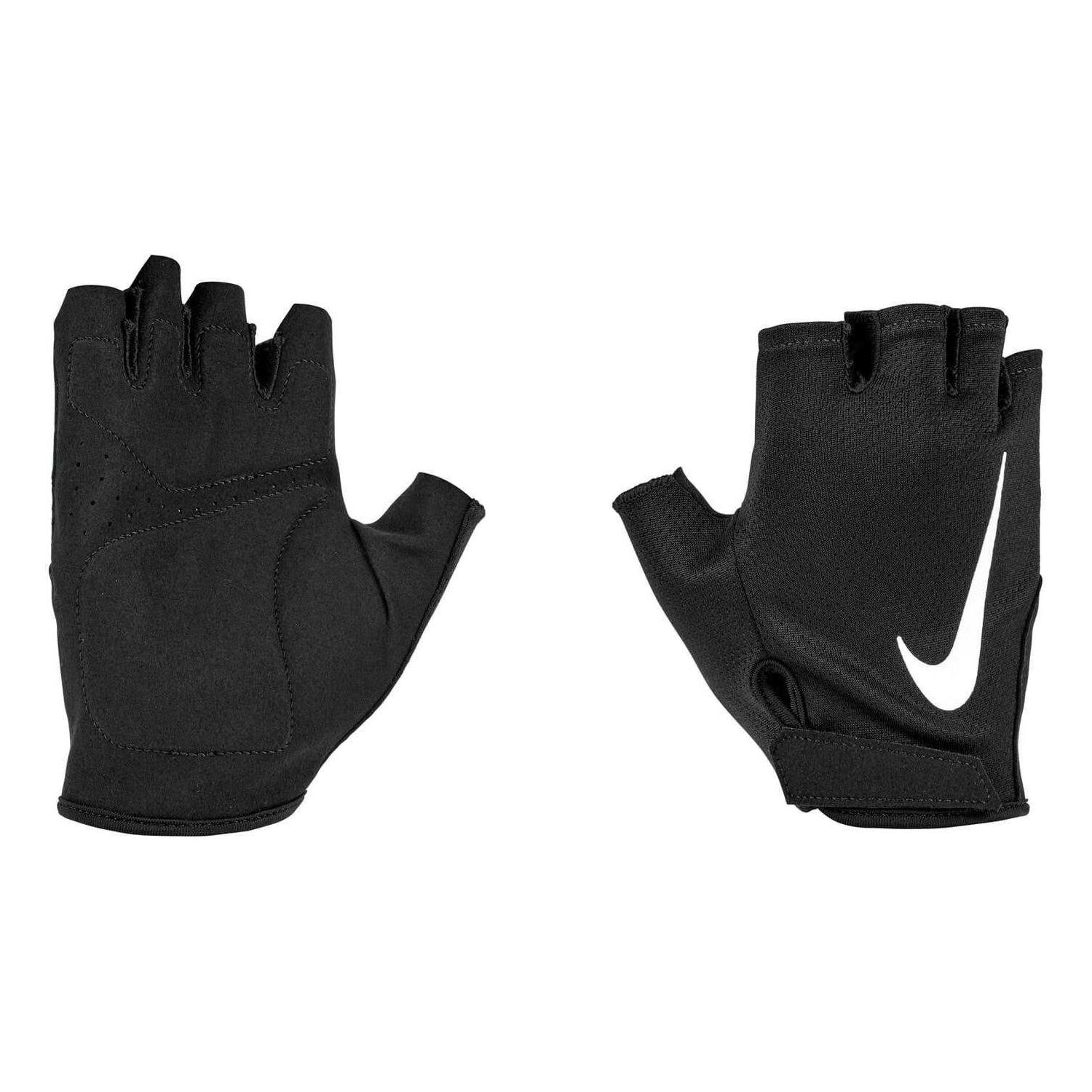 Mitaines Sport Motif/style Swoosh ESSENTIAL Adulte (Noir / Blanc) 3/3