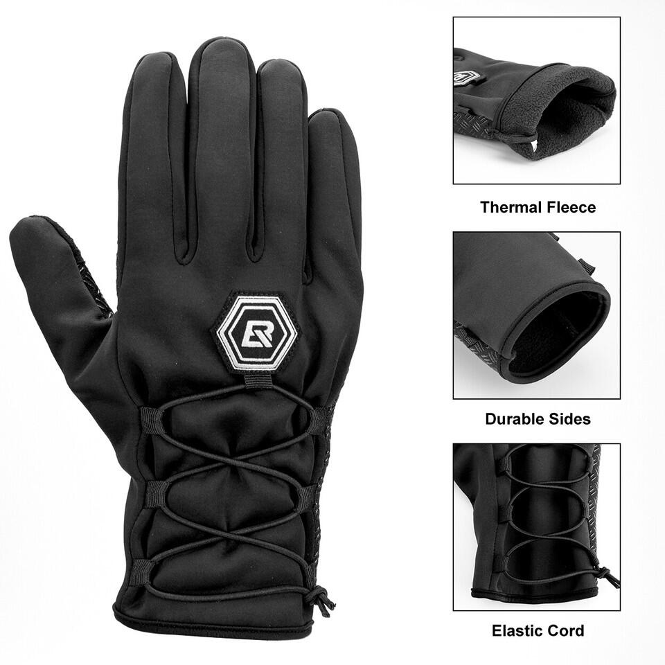 ROCKBROS Fahhrad Winterhandschuhe  Touchscreen Wasserdicht 4/7