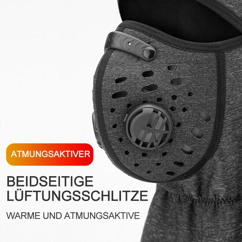 ROCKBROS Haube Sturmhaube Fahrrad Balaclava 4/7