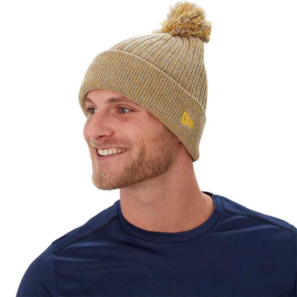 Gorro Pompom Malha Team (Bege) 2/2