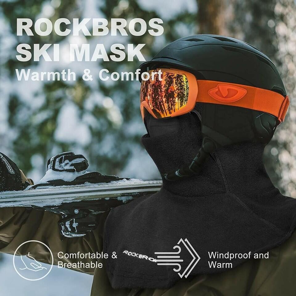 ROCKBROS Sturmhaube Balaclava Skimaske Warm 5/6
