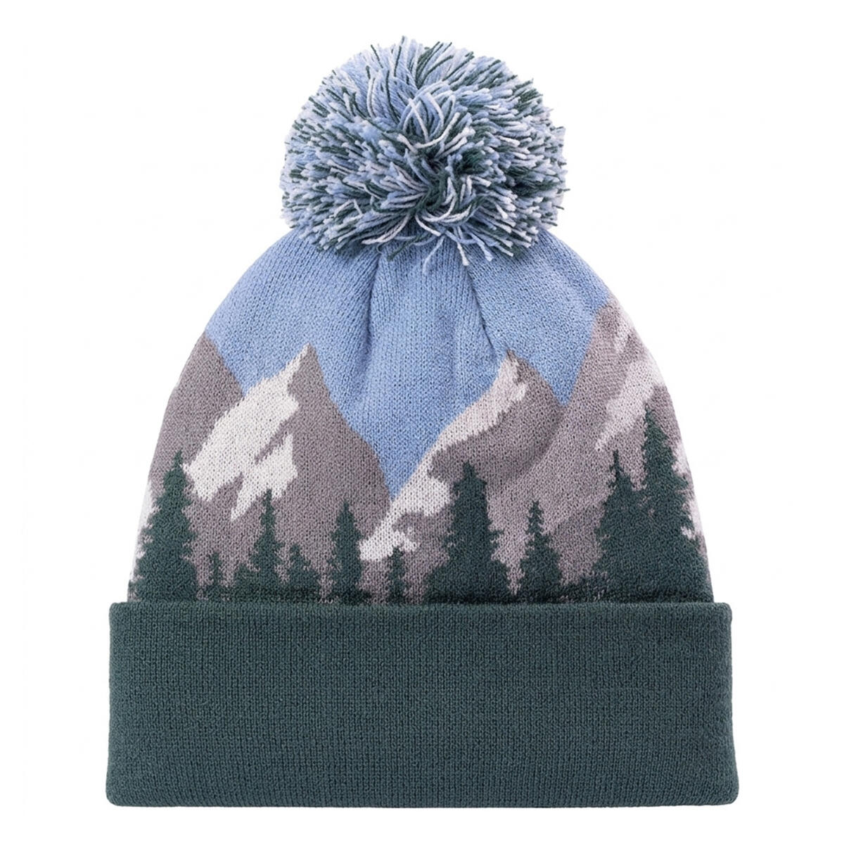 Bonnet BRAEN Homme (Vert / Bleu) 2/4