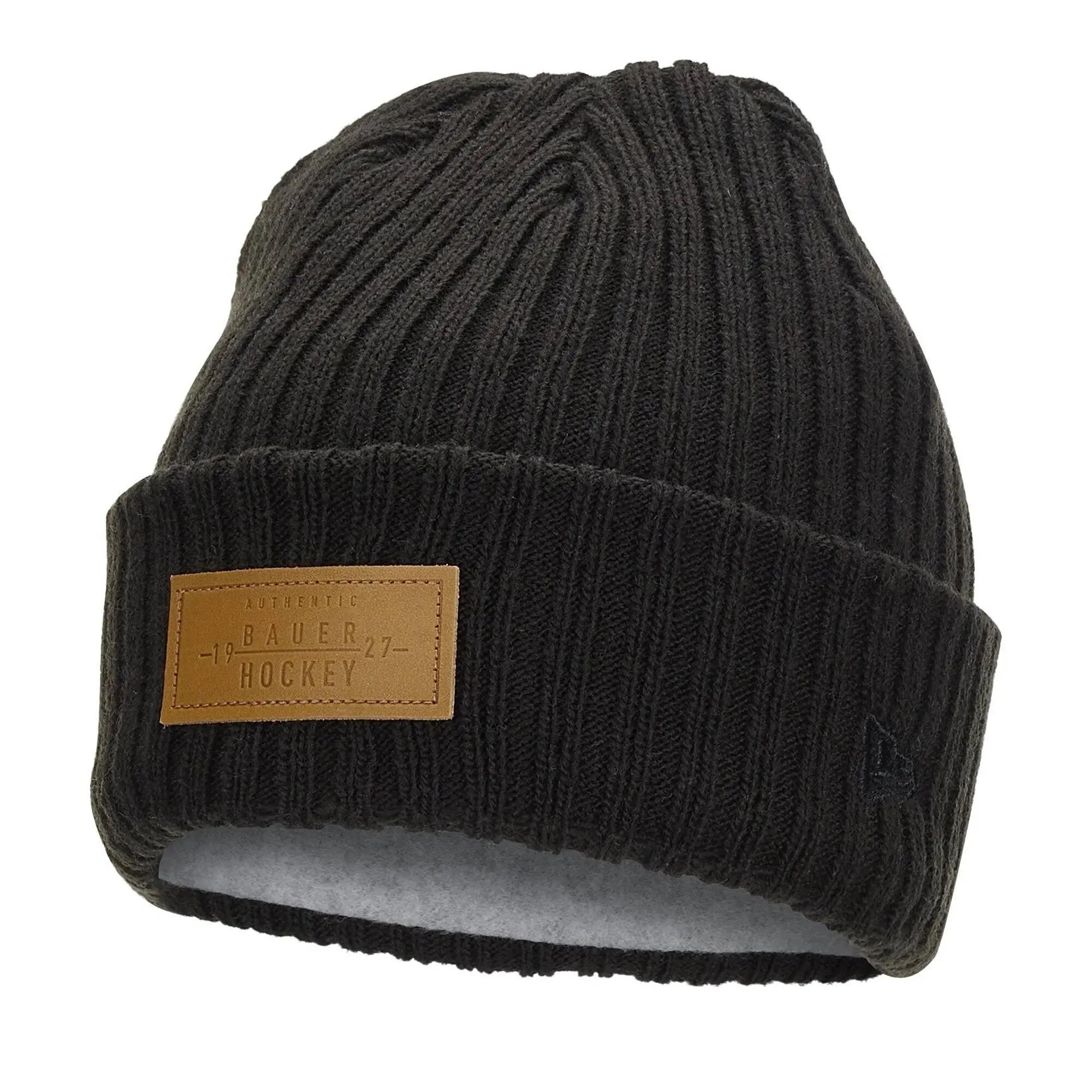 Gorro de pele unissexo para adultos (Preto) 2/3