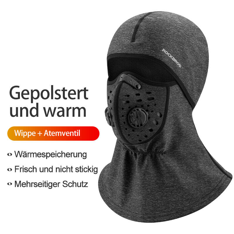 ROCKBROS Haube Sturmhaube Fahrrad Balaclava 2/7