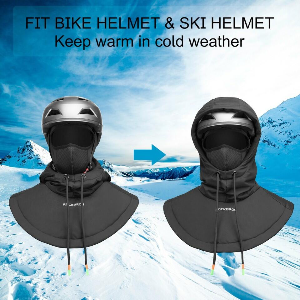 ROCKBROS Balaclava Skimaske Winter Sturmhaube Fleece Maske 4/7