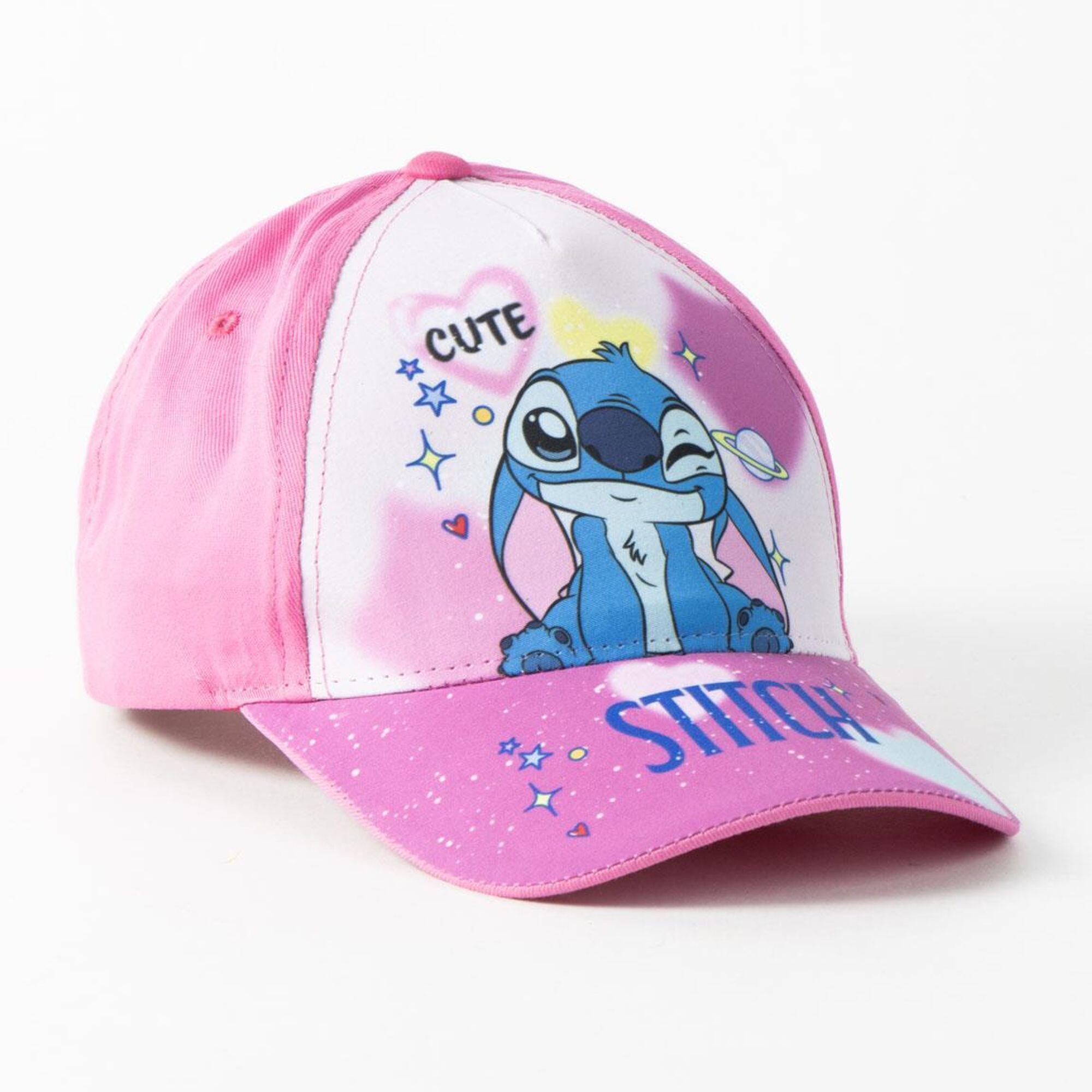 Casquette Enfant Stitch Rosa et Azul avec Visière Curva et Cierre Ajustable 2/2