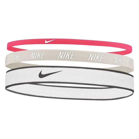 Fascia Per Capelli Sport Logo Adulto Unisex Misura Confezione 3 Nike Mixed Width