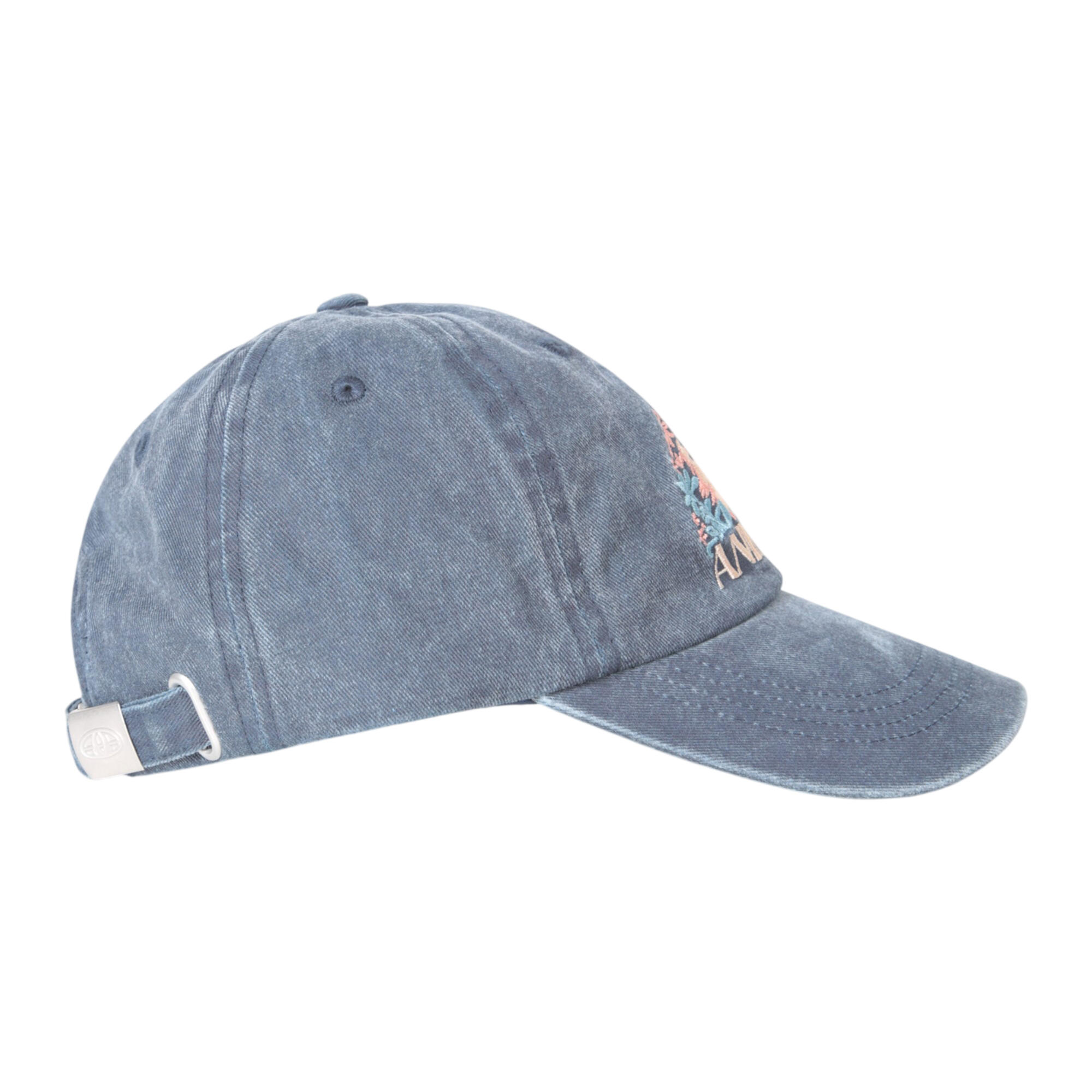 "Laura" BaseballMütze Damen und Herren Marine 3/4