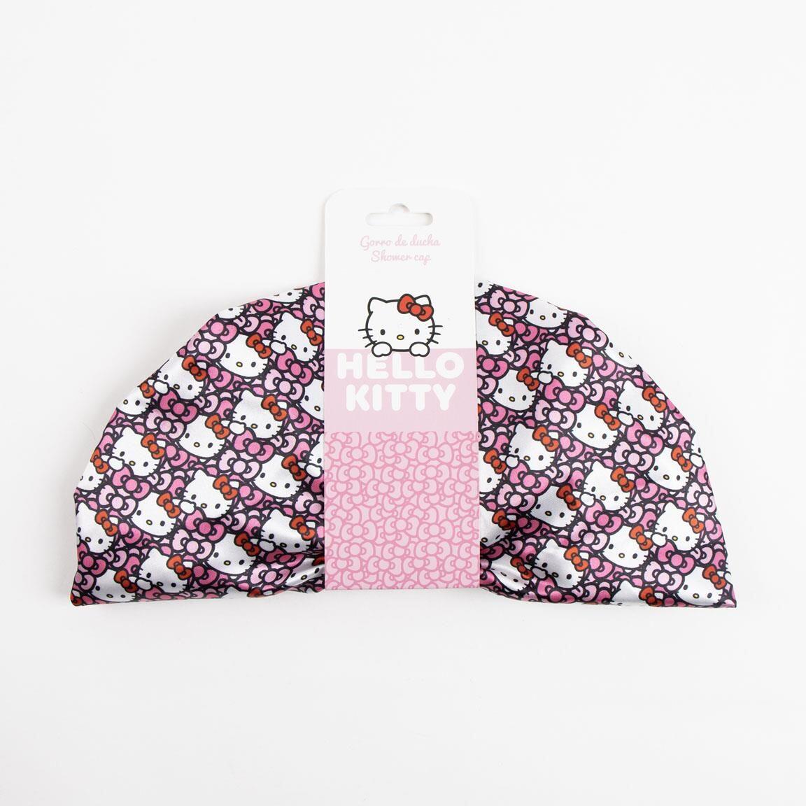 Bonnet de douche enfant Hello Kitty Rose 4/6