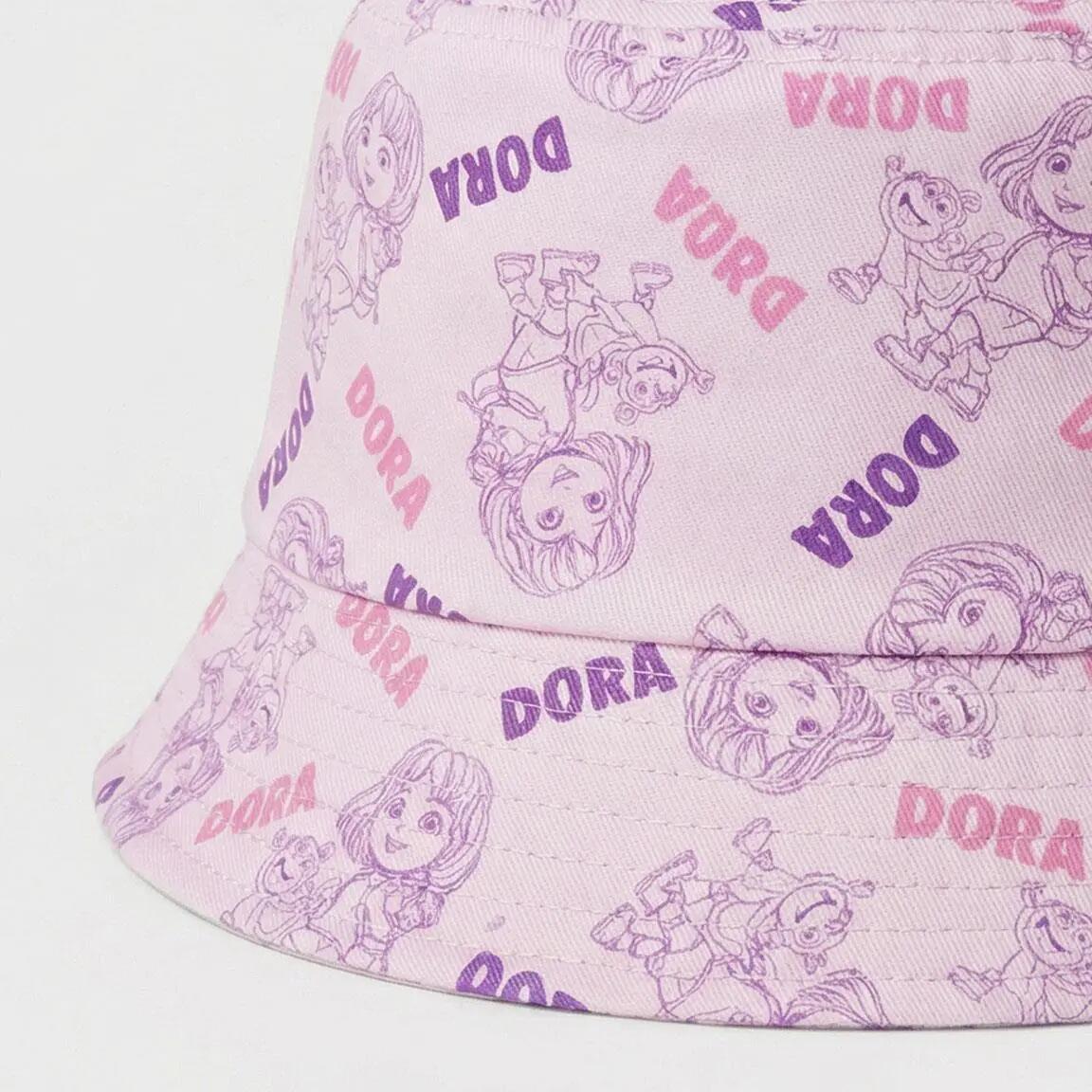 Chapéu de pescador infantil Dora Rosa Claro 2/7