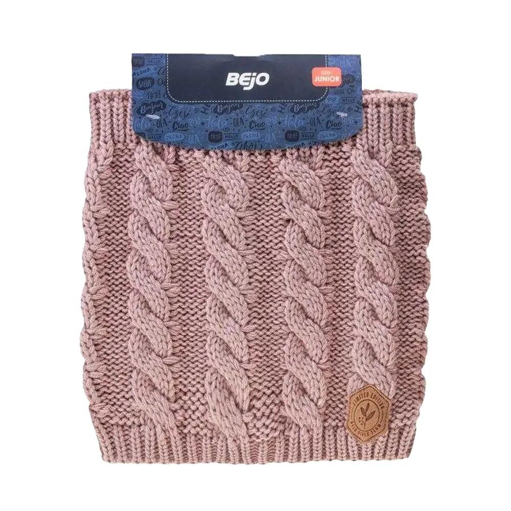 Scaldacollo Lavorato A Maglia Bambini Bejo Indy Rosa 2/2