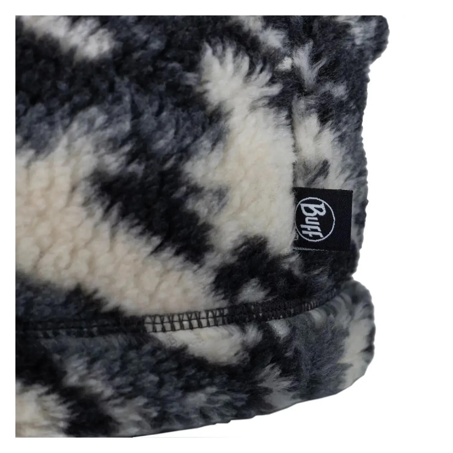 Switch Polar Fleece Nekwarmer (Zwart/Grijs) 3/4