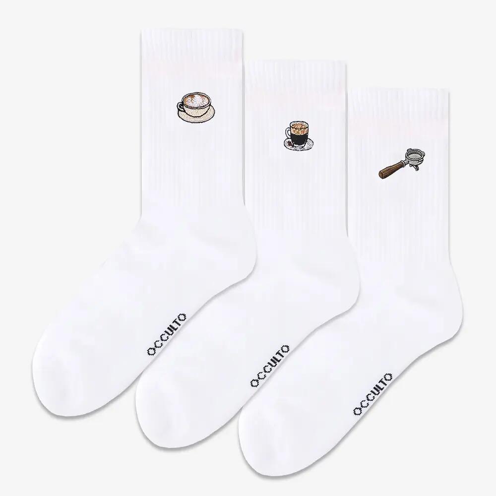 Damen & Herren Motiv Tennissocken 3er Pack (Modell: Robin) 2/6