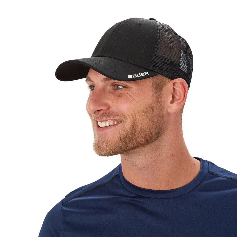 Cappellino Da Camionista Nuova Era Bauer 39Thirty Team Nero 2/2