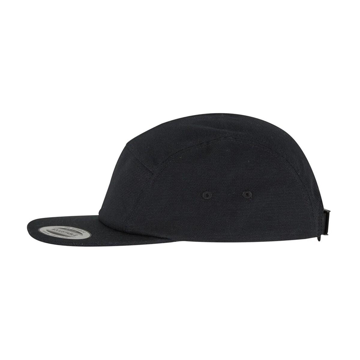 Cappellino Da Baseball Tela Flexfit Jockey Nero 4/4