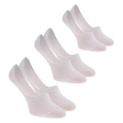Heren footis noshow sokken (set van 3) (zwart)
