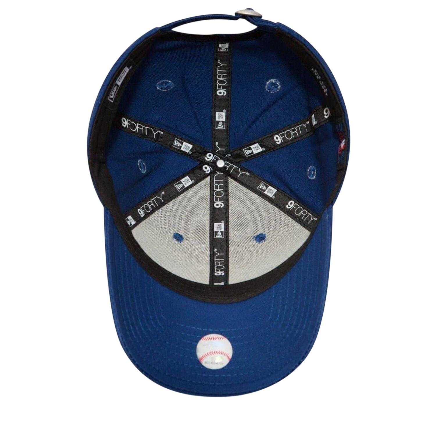 BaseballMütze, anpassbar Damen und Herren Blau 3/3