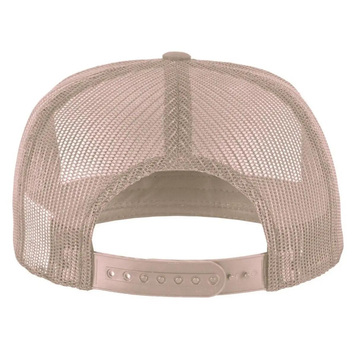 Cappellino Da Camionista Retrò Flexfit Grigio Khaki 2/3