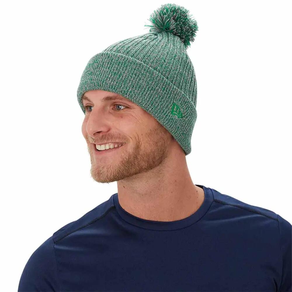 Team Knitted Pom Pom Beanie (Green)