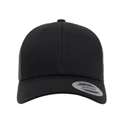 Retro Trucker Pet Kinderen/Kinderen (Zwart)