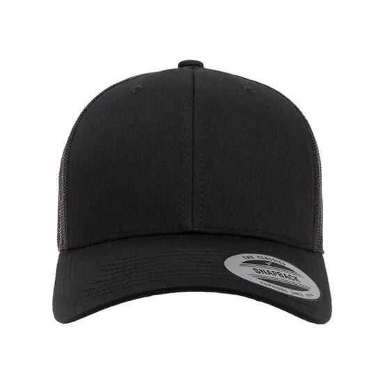 Retro Trucker Pet Kinderen/Kinderen (Zwart)