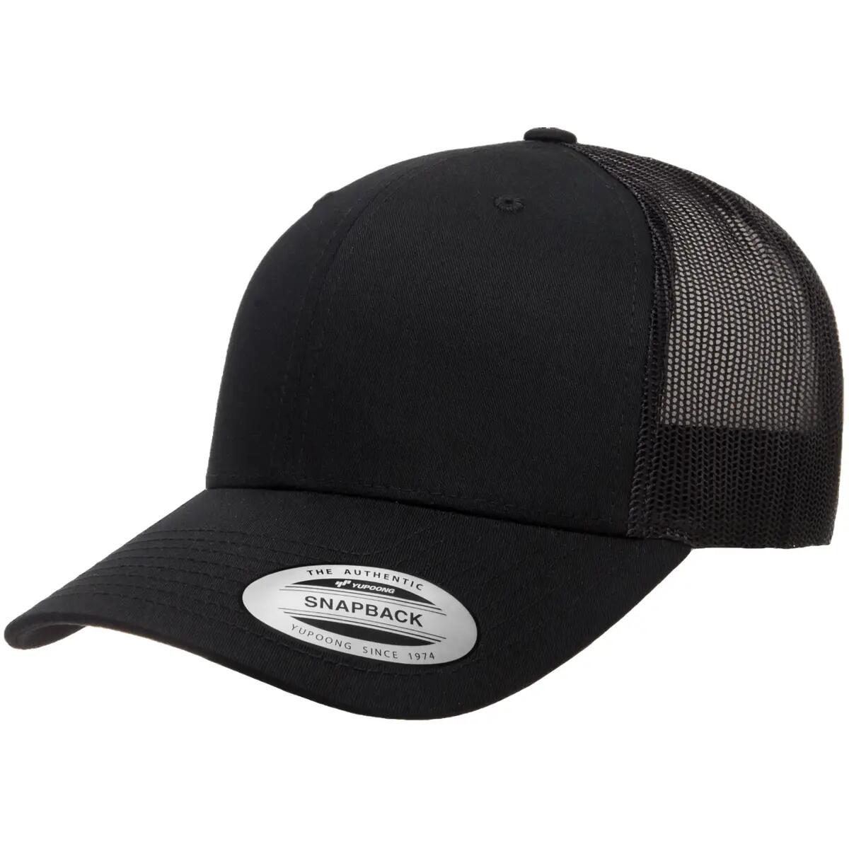 Gorra Retro para Niños/Niñas Negro 3/3