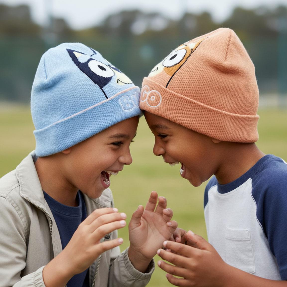 Bonnet en maille enfant Bluey Bleu 5/6