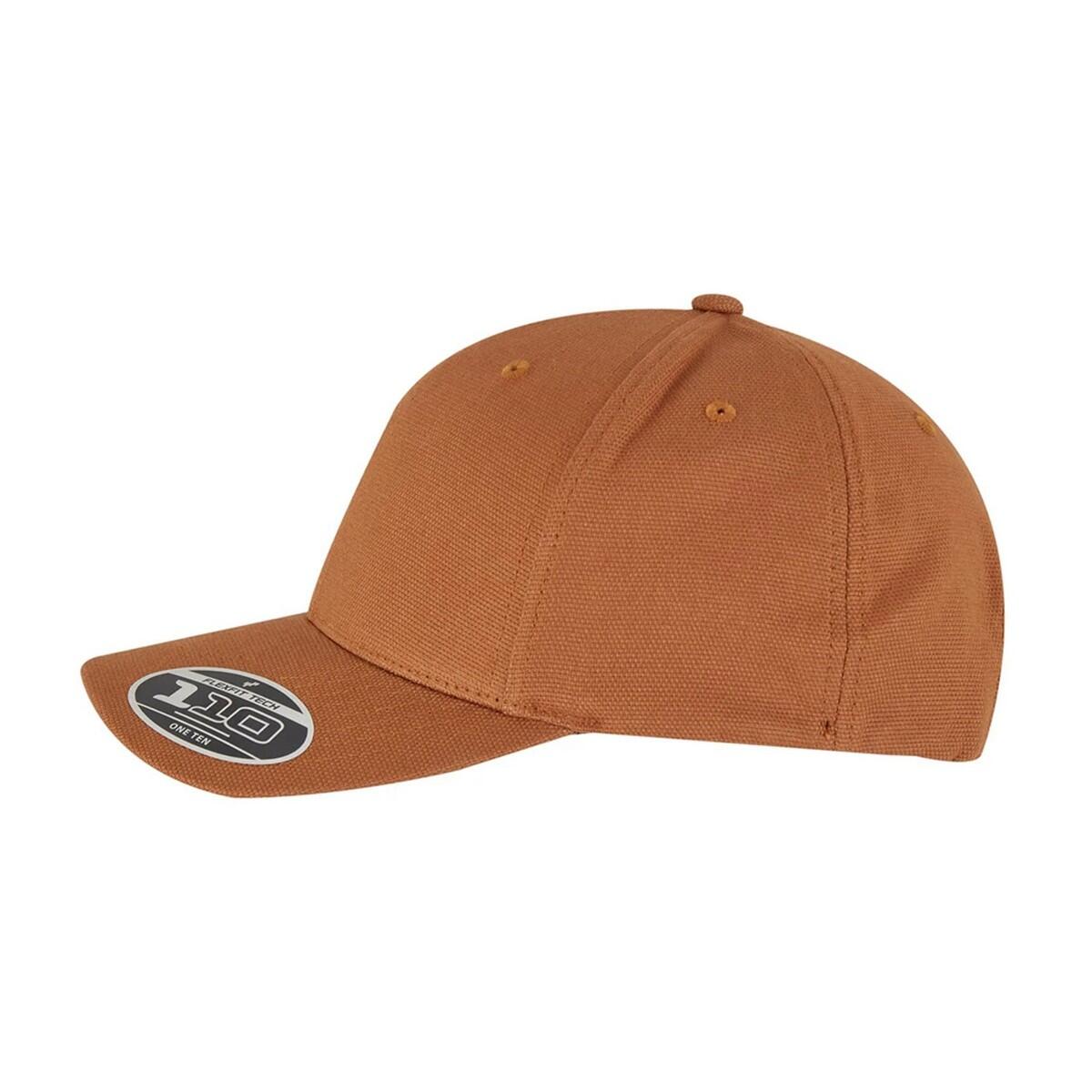 Cappellino Con Visiera Tela Visiera Curva Flexfit Marrone 3/4