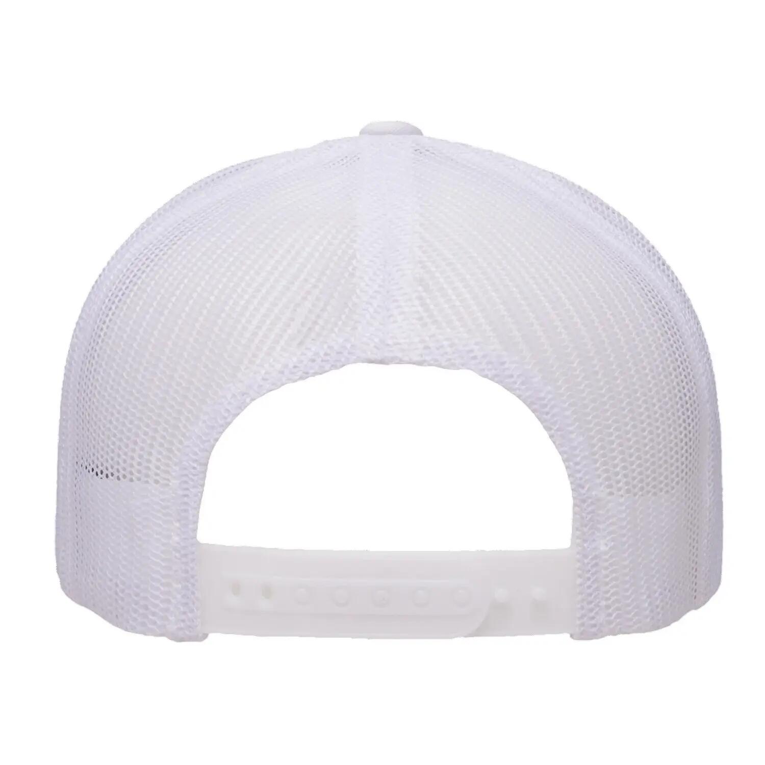 Cappellino Da Camionista Retrò 5 Pannelli Flexfit YP Classics Bianco 2/3