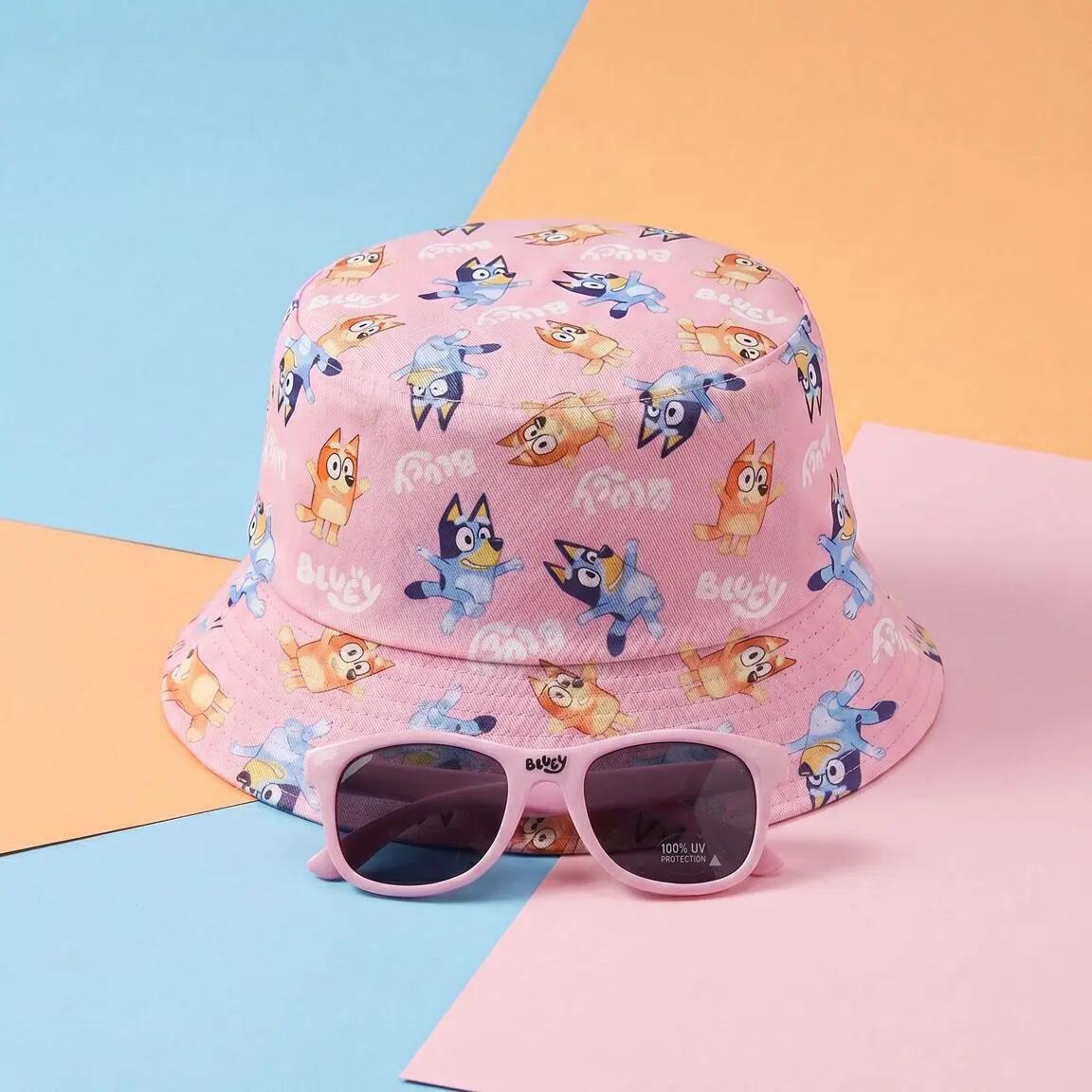 Cappello da pescatore bambino Bluey Rosa Chiaro 6/7