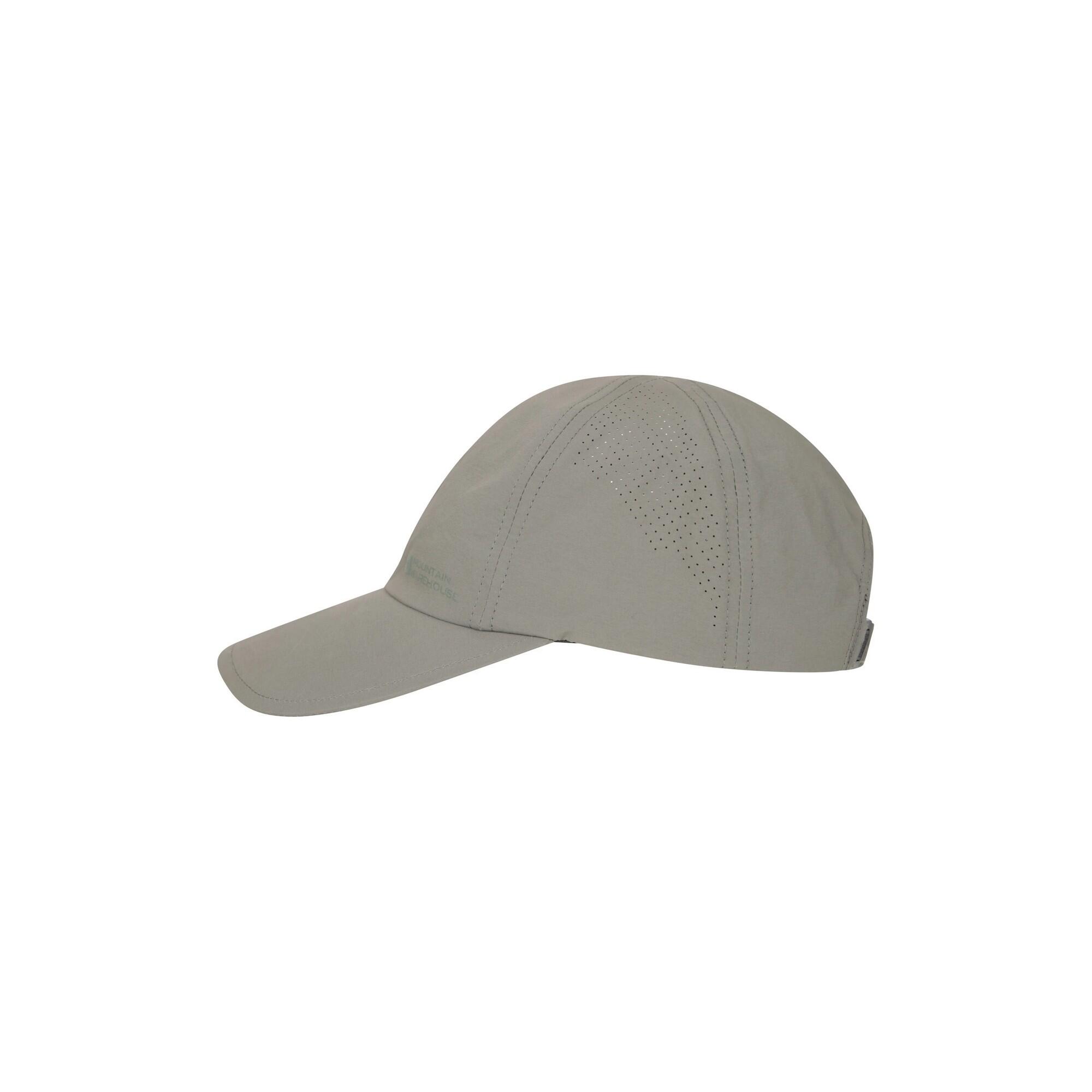 Cap Trekking Perforata Leggera Mountain Warehouse Tech Verde 3/4
