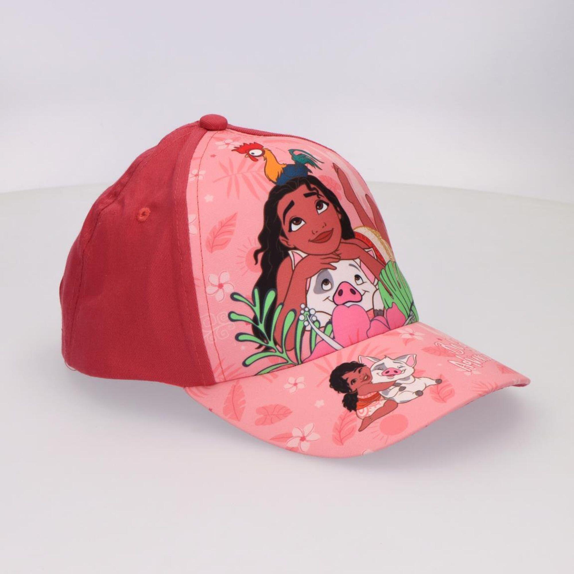 Set Infantil Boné e Gafas de Sol Moana Rosa e Roja com Estampado 2/2