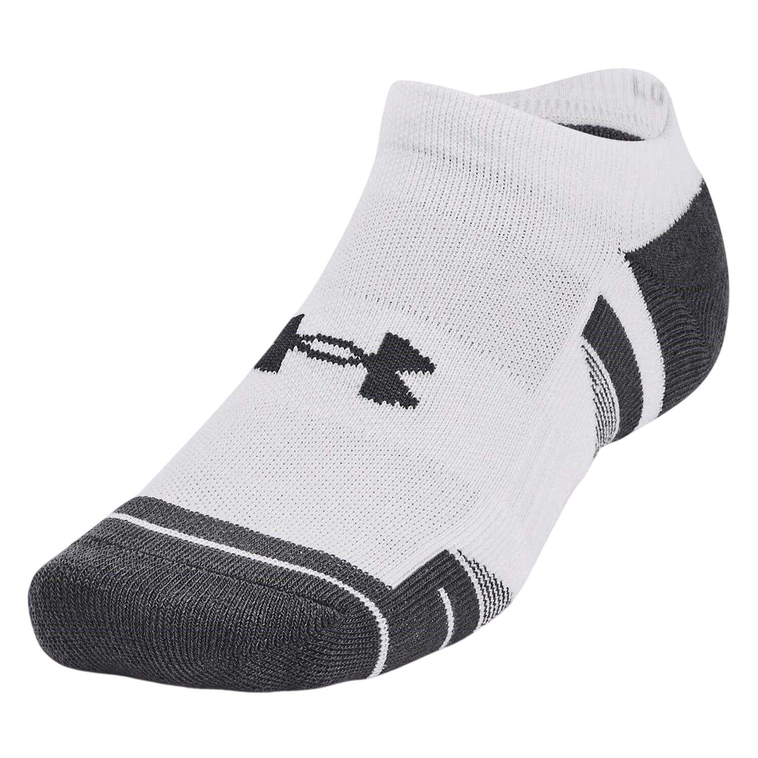 Calzini NoShow Prestazione Adulto Unisex Misura Confezione 3 Under Armour Bianco 3/3