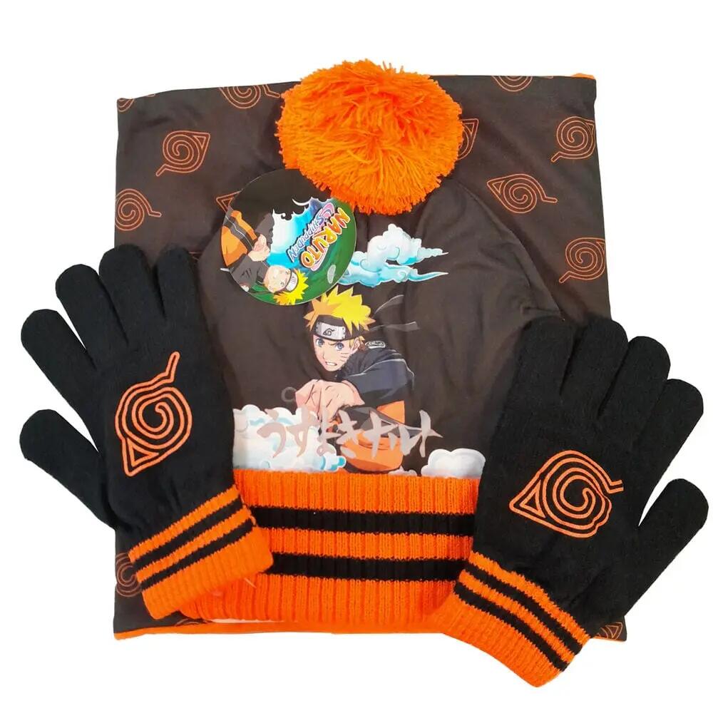 Set berretto e scaldacollo bambino Naruto Multicolore 2/2