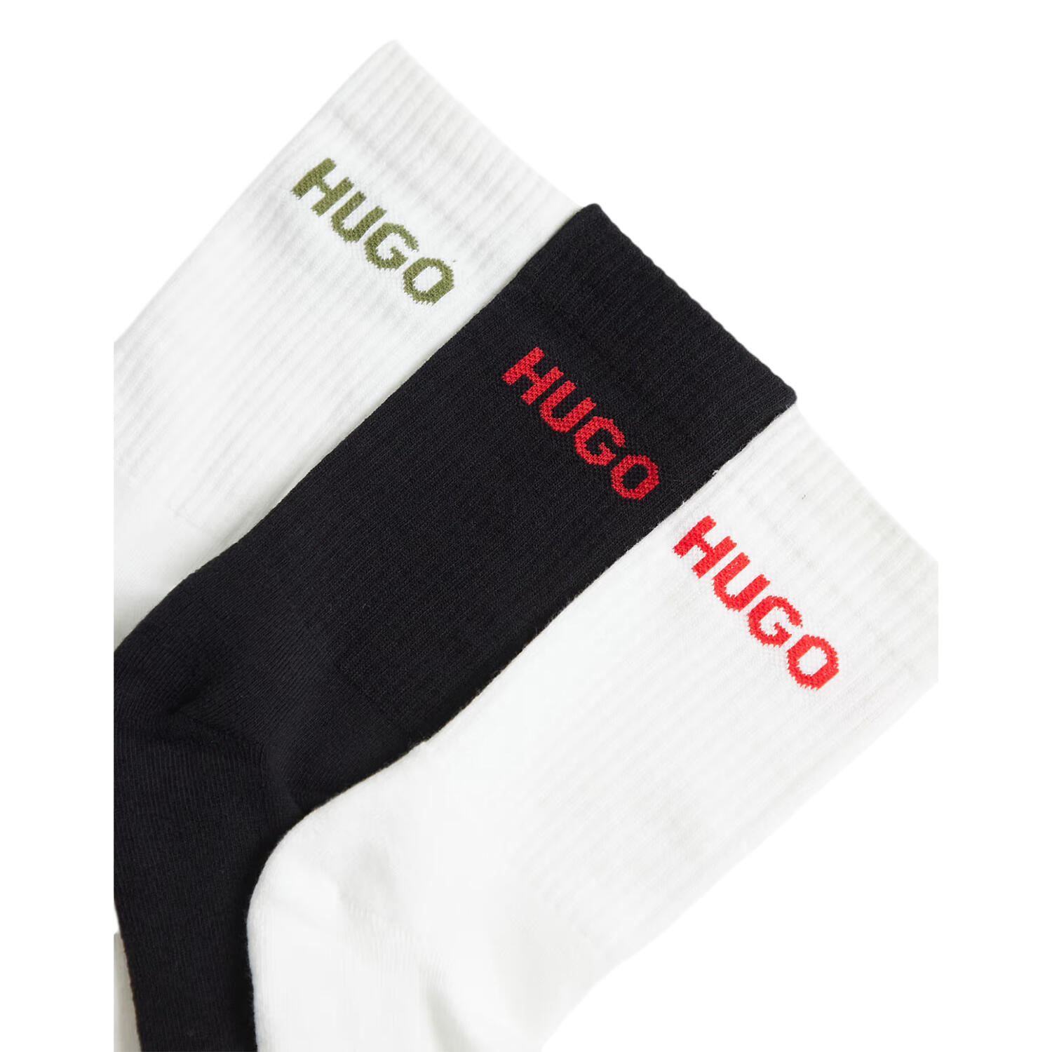 Lot De 6 Chaussettes Homme (Noir / Blanc) 3/3