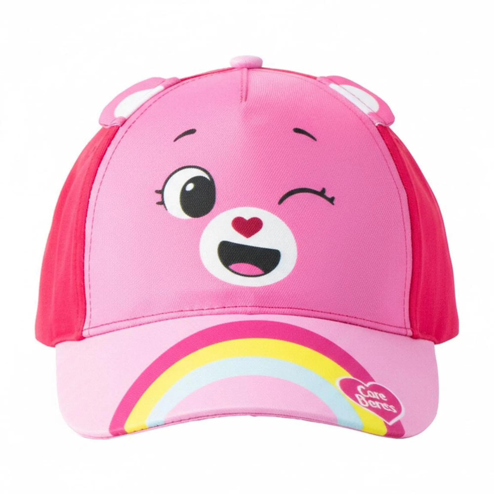 Cappellino Bambini Care Bears con Visiera Curva e Aplicaciones 3D Rosa Fucsia 2/6